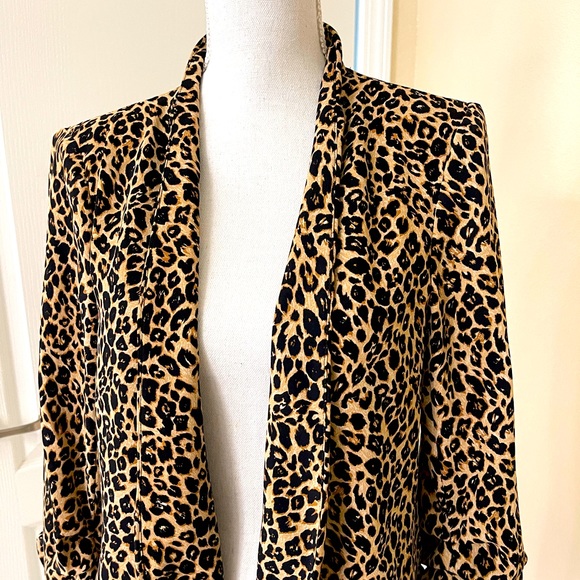 Leopard Print Modern Jacket - Picture 1 of 15